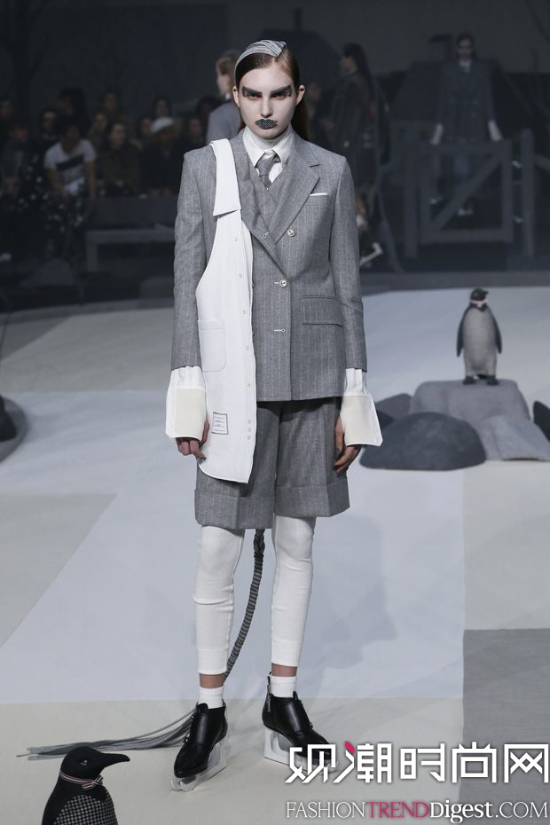 ŦԼʱװ THOM BROWNE 2017ﶬϵ㳡ͼƬ