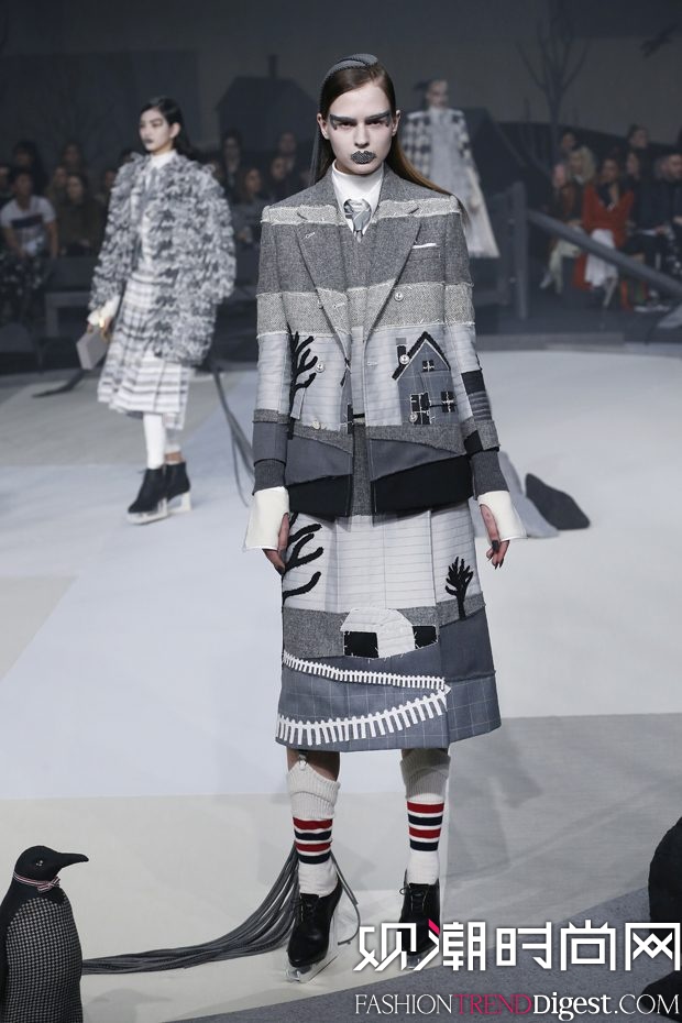 ŦԼʱװ THOM BROWNE 2017ﶬϵ㳡ͼƬ