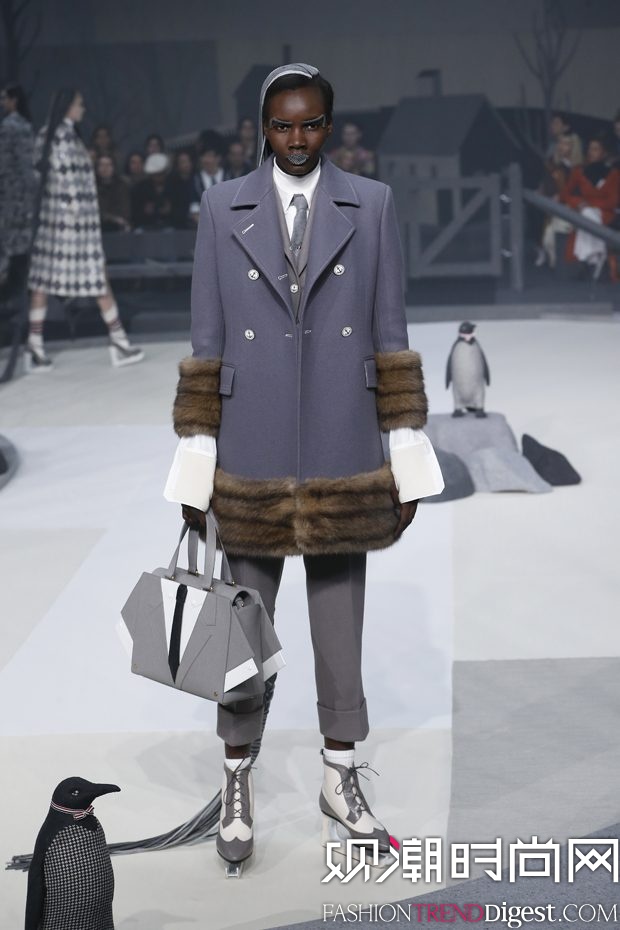 ŦԼʱװ THOM BROWNE 2017ﶬϵ㳡ͼƬ