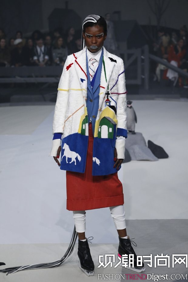 ŦԼʱװ THOM BROWNE 2017ﶬϵ㳡ͼƬ