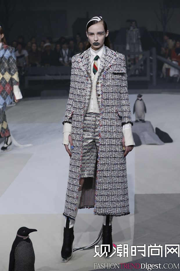 ŦԼʱװ THOM BROWNE 2017ﶬϵ㳡ͼƬ