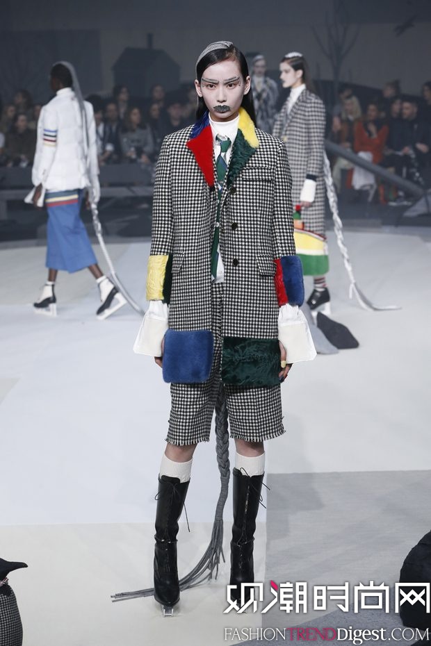 ŦԼʱװ THOM BROWNE 2017ﶬϵ㳡ͼƬ