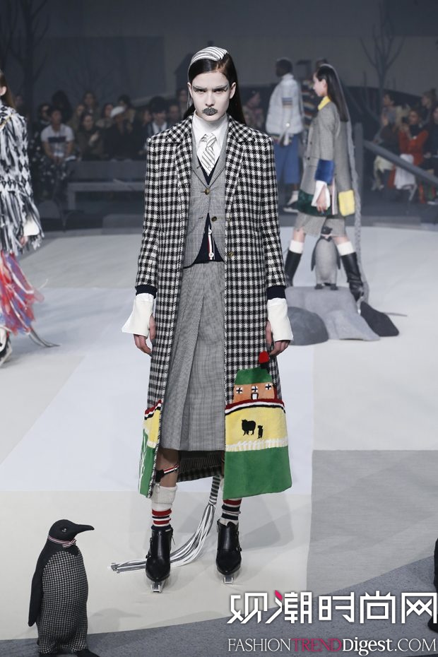 ŦԼʱװ THOM BROWNE 2017ﶬϵ㳡ͼƬ