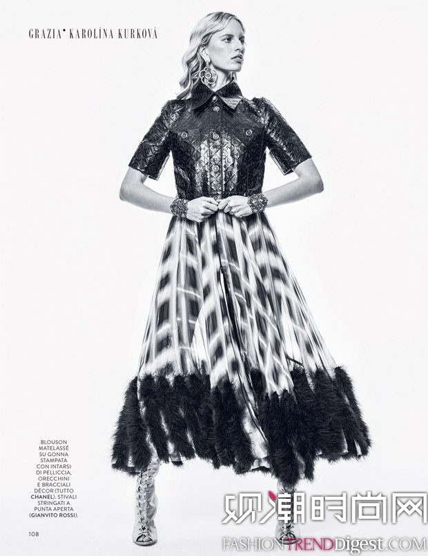 Karolina Kurkova[桶Grazia20173s־DƬ