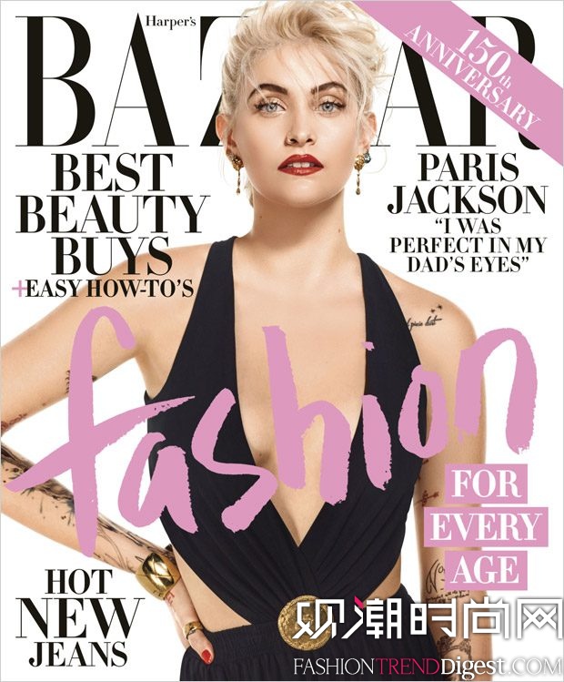 Paris Jackson桶Harpers Bazaar20174־ͼƬ