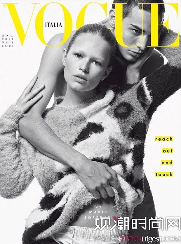 Anna Ewers & David Friend桶VOGUE20175־ͼƬ