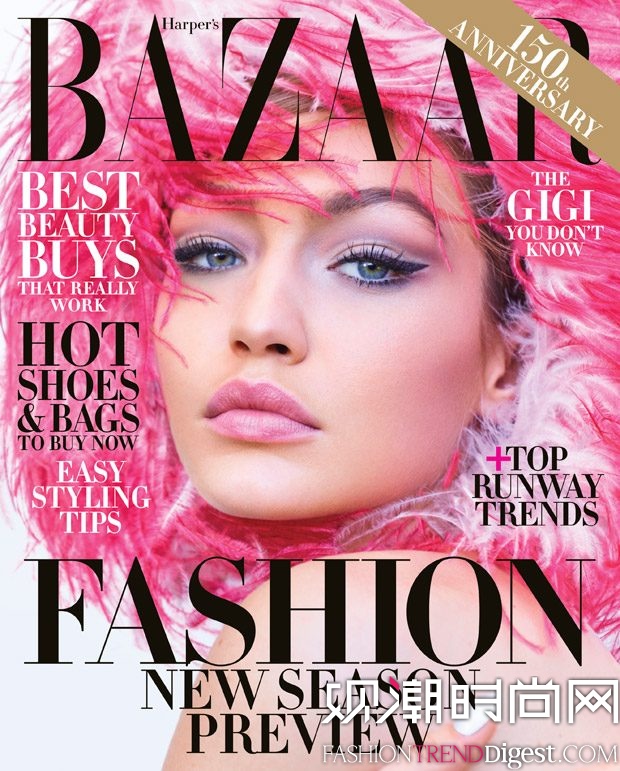 Gigi Hadid桶Harpers Bazaar201756־ͼƬ