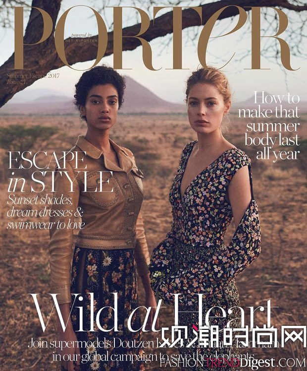 Doutzen Kroes & Imaan HammamϡPorter Magazine2017ļͼƬ