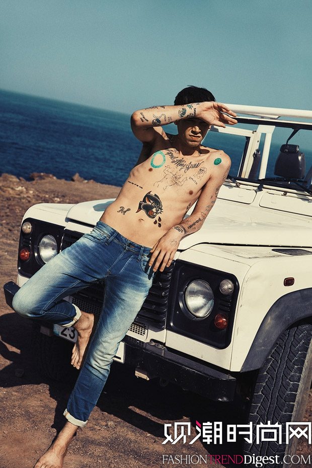 Cole Mohr & Ton Heukels[ack & Jones 2017ļDenimϵLookBookDƬ