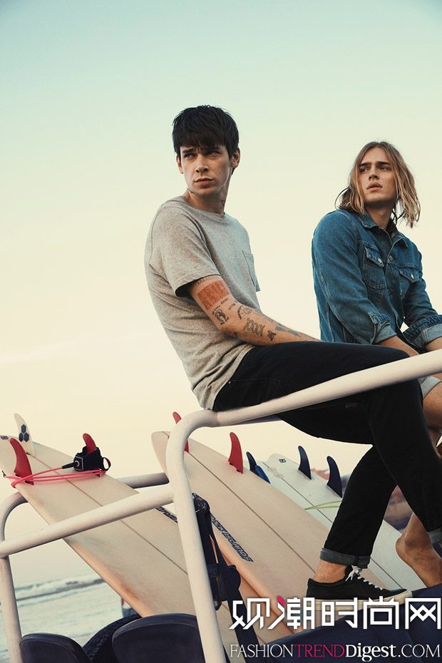 Cole Mohr & Ton Heukels[ack & Jones 2017ļDenimϵLookBookDƬ