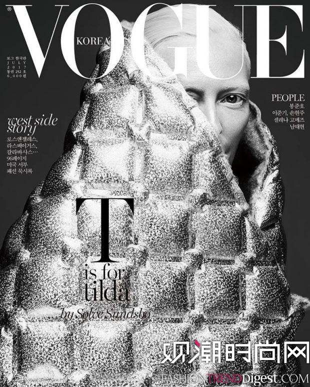 TILDA SWINTONϺ桶Vogue20178־ͼƬ