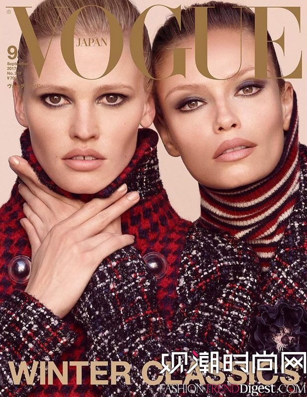 Natasha Poly, Lara Stone˵ձ桶Vogue20179־ͼƬ