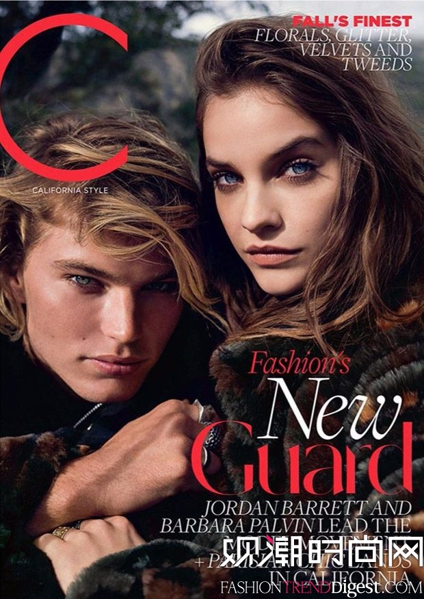 Jordan Barrett & Barbara Palvin C Magazine20179־ͼƬ