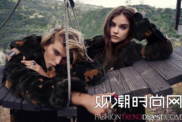 Jordan Barrett & Barbara Palvin C Magazine20179־ͼƬ