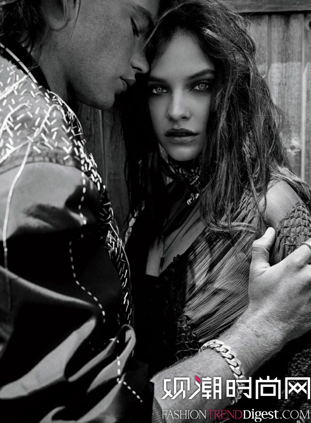 Jordan Barrett & Barbara Palvin C Magazine20179־ͼƬ