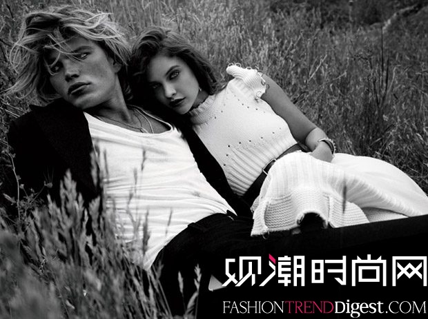 Jordan Barrett & Barbara Palvin C Magazine20179־ͼƬ