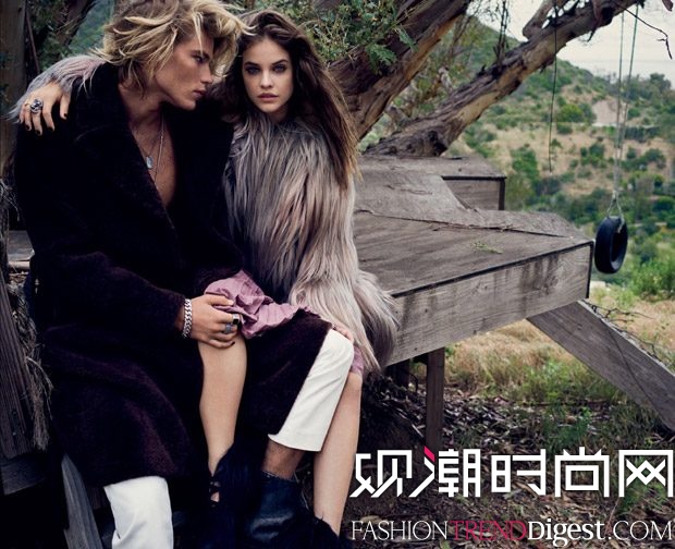 Jordan Barrett & Barbara Palvin C Magazine20179־ͼƬ