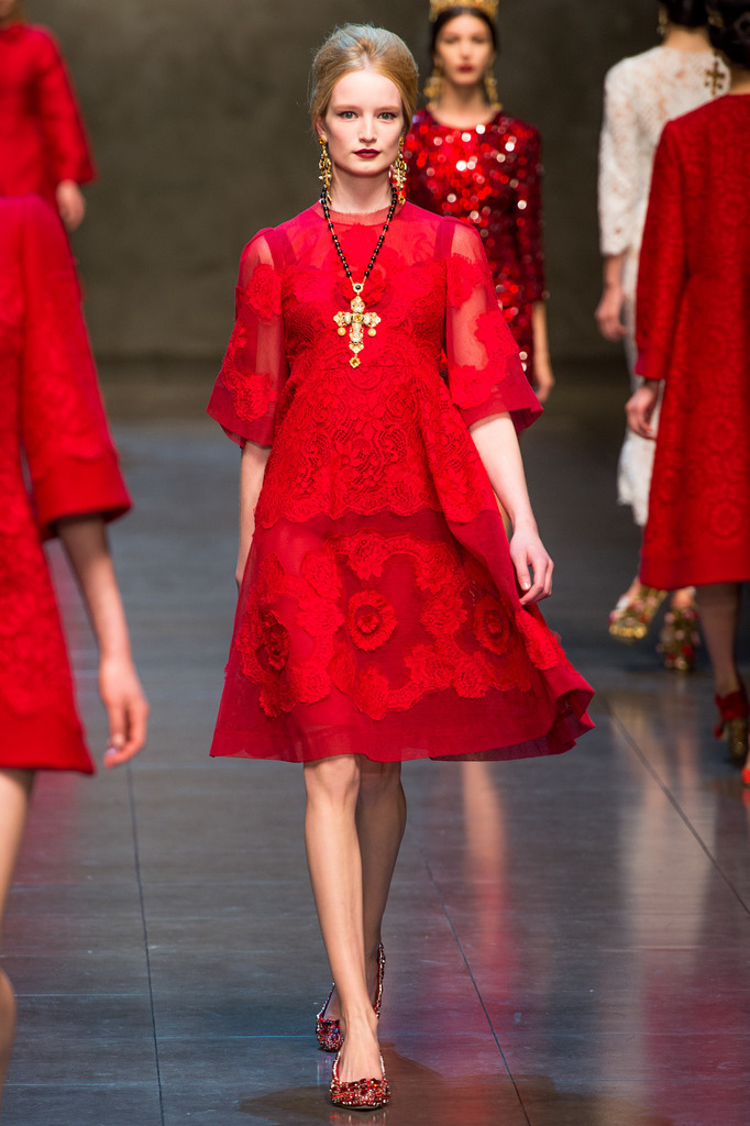 Dolce & Gabbana 2013ﶬŮװϵУʱװܣͼƬ