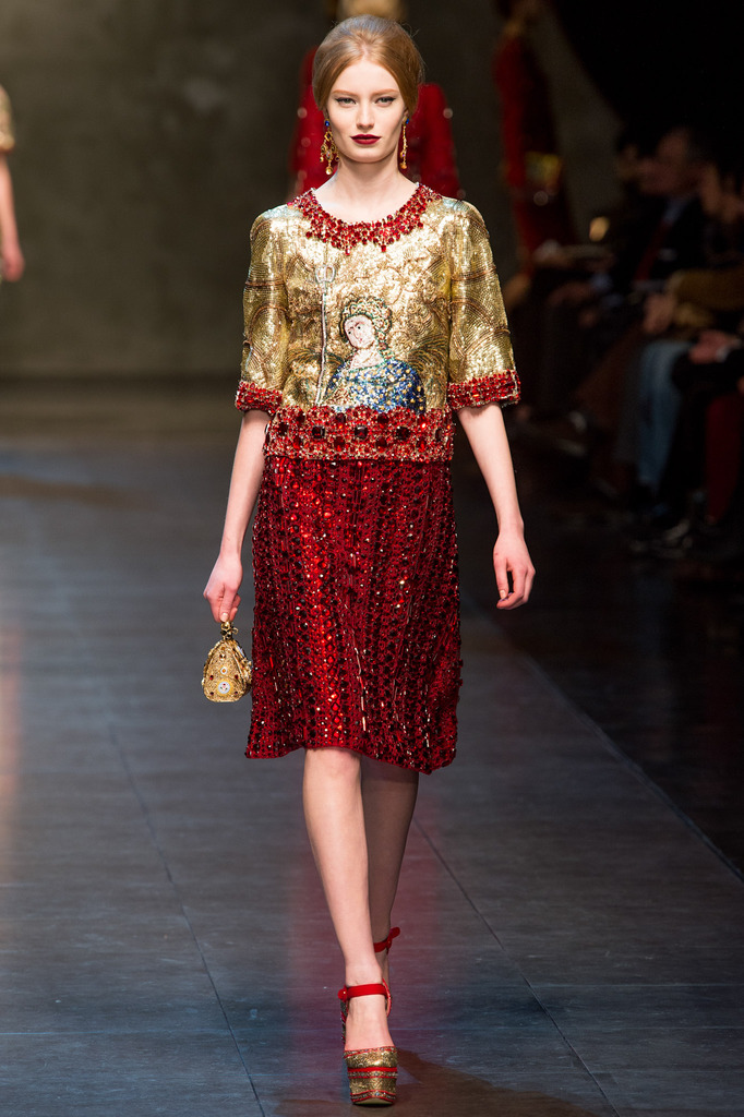 Dolce & Gabbana 2013ﶬŮװϵУʱװܣͼƬ