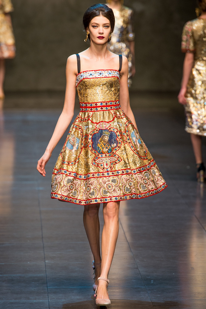 Dolce & Gabbana 2013ﶬŮװϵУʱװܣͼƬ