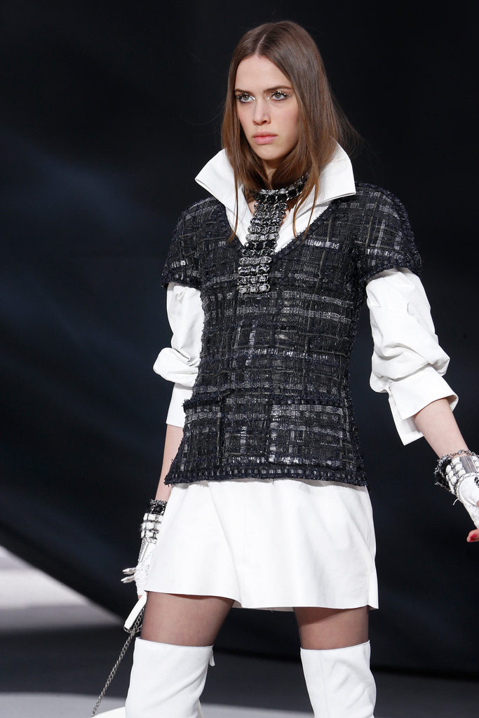 Chanel 2013�ﶬŮװϵ�У�����ʱװ�ܣ�����ͼƬ