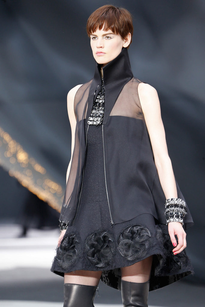 Chanel 2013�ﶬŮװϵ�У�����ʱװ�ܣ�����ͼƬ