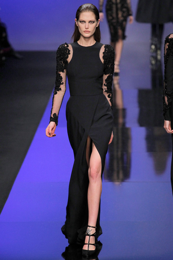Elie Saab 2013�ﶬŮװϵ�У�����ʱװ�ܣ�����ͼƬ
