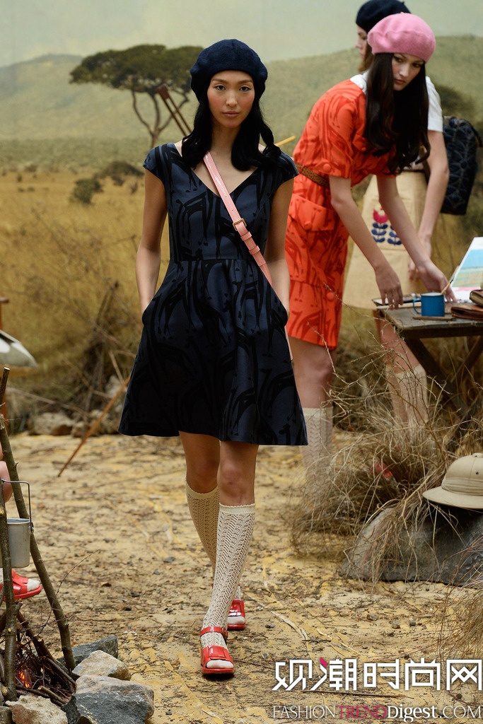 Orla Kiely   2014~s紺DƬ