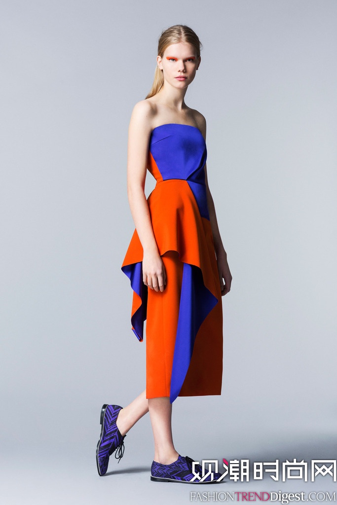 设计师品牌Roksanda Ilincic 发布2014早秋女装
