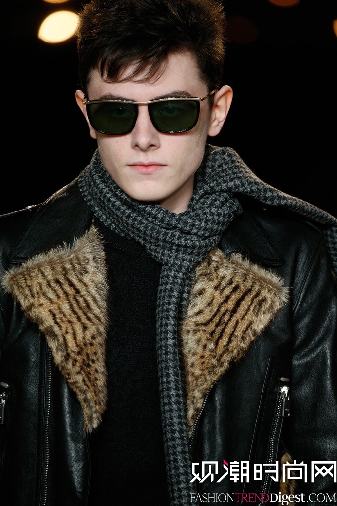 Saint Laurent 2014�ﶬ������װ���㳡����ͼƬ