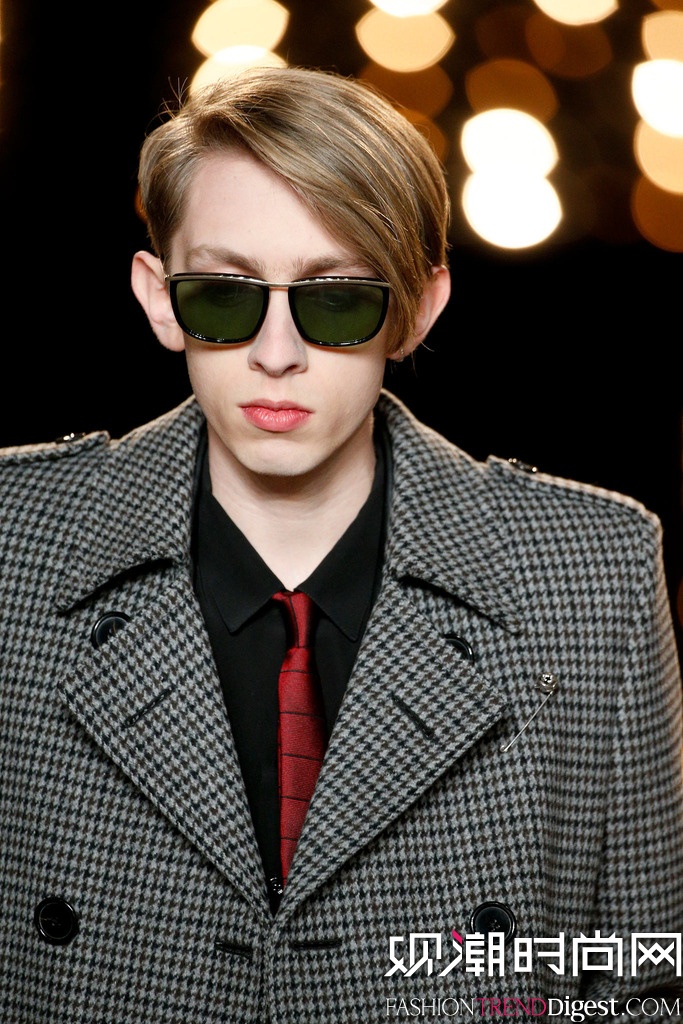 Saint Laurent 2014�ﶬ������װ���㳡����ͼƬ