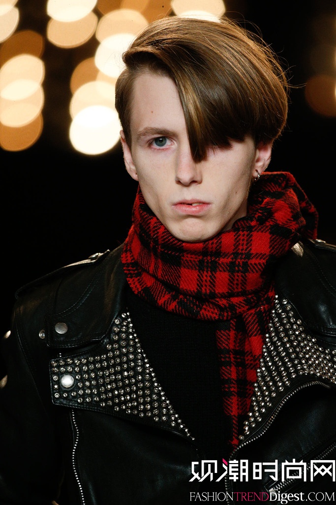 Saint Laurent 2014�ﶬ������װ���㳡����ͼƬ