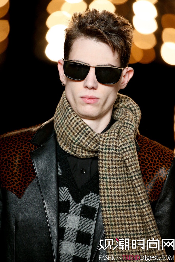 Saint Laurent 2014�ﶬ������װ���㳡����ͼƬ