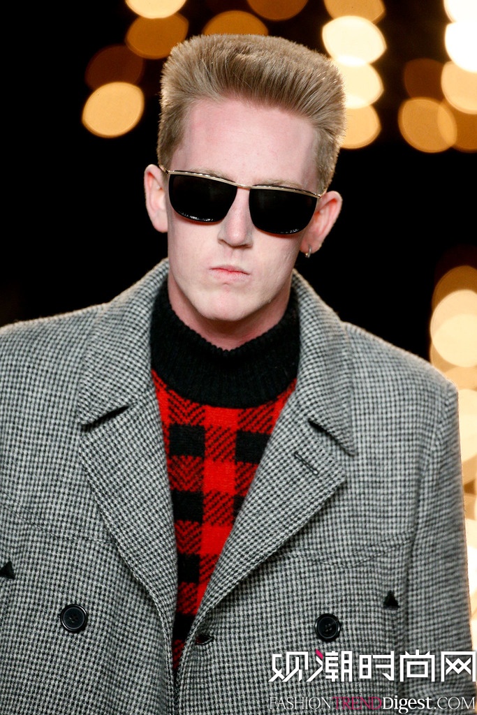 Saint Laurent 2014�ﶬ������װ���㳡����ͼƬ
