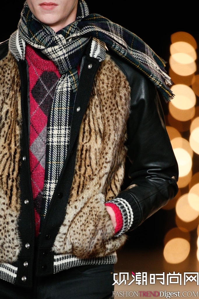 Saint Laurent 2014�ﶬ������װ���㳡����ͼƬ