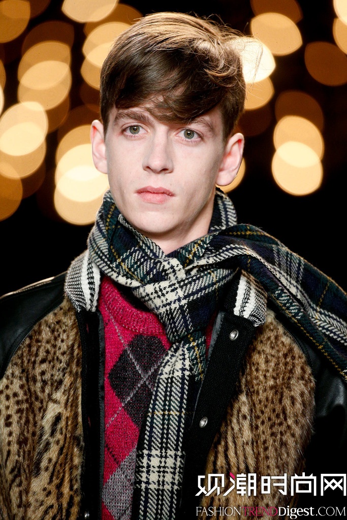 Saint Laurent 2014�ﶬ������װ���㳡����ͼƬ