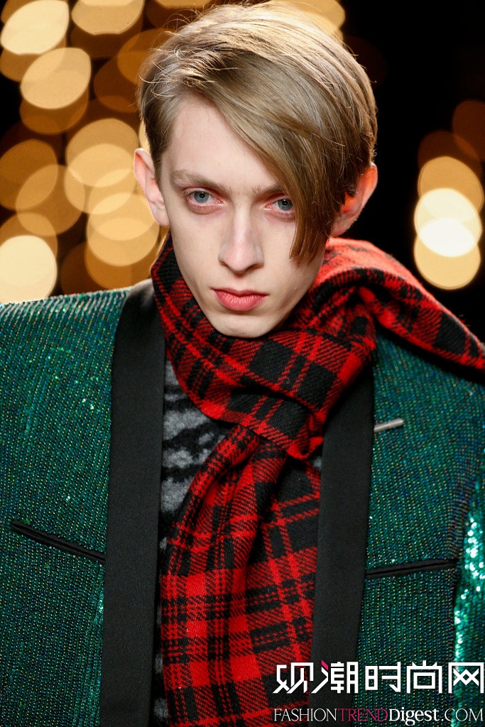 Saint Laurent 2014�ﶬ������װ���㳡����ͼƬ