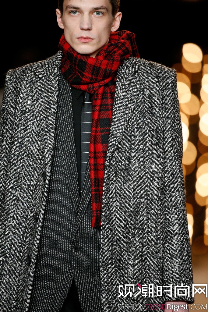 Saint Laurent 2014�ﶬ������װ���㳡����ͼƬ