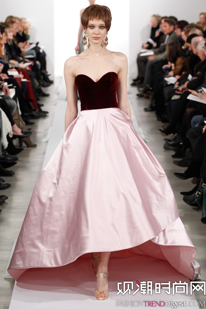 oscar de la renta 2014秋冬纽约时装周女装秀场