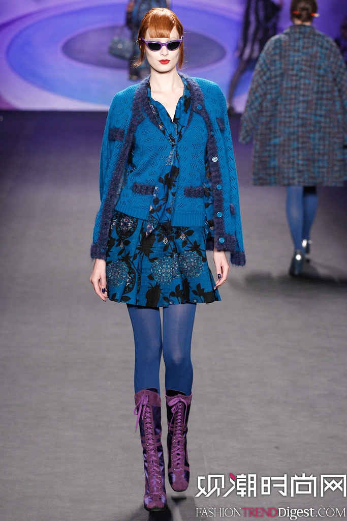 Anna Sui 2014ﶬŦԼʱװŮװ㳡ͼƬ