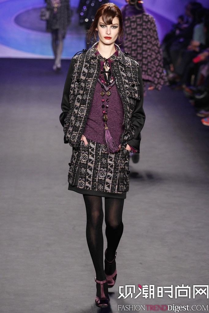 Anna Sui 2014ﶬŦԼʱװŮװ㳡ͼƬ