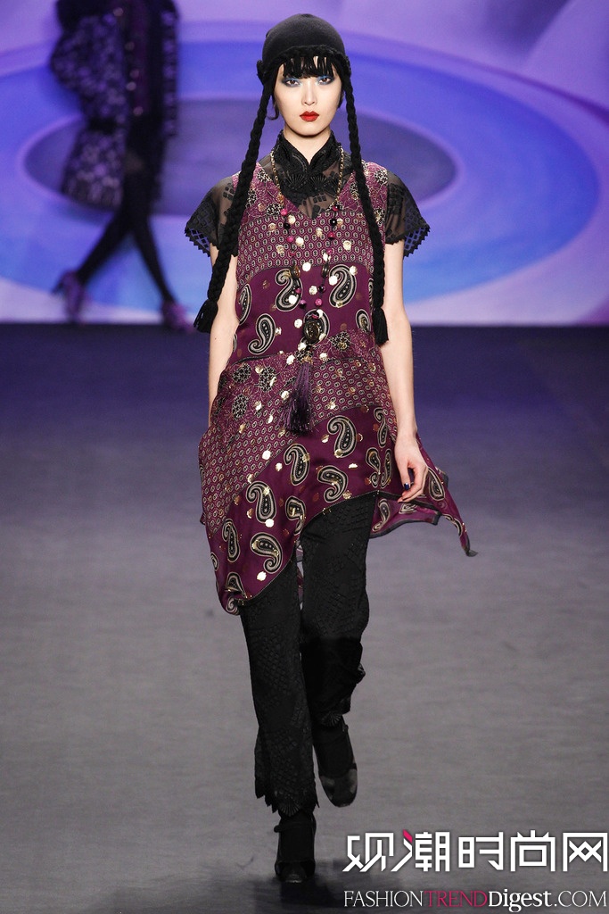 Anna Sui 2014ﶬŦԼʱװŮװ㳡ͼƬ