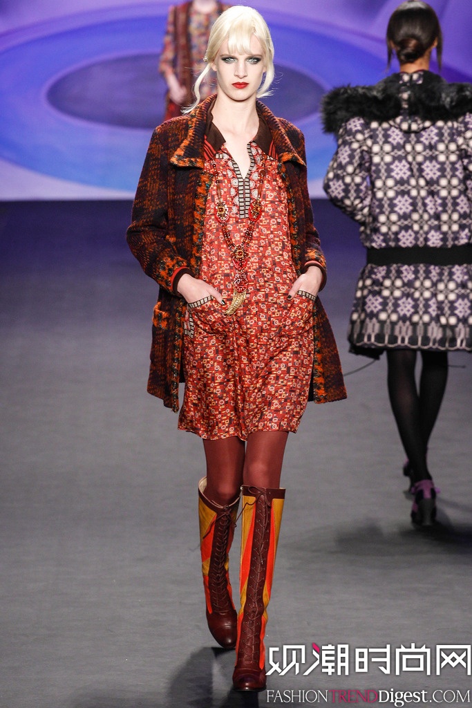 Anna Sui 2014ﶬŦԼʱװŮװ㳡ͼƬ