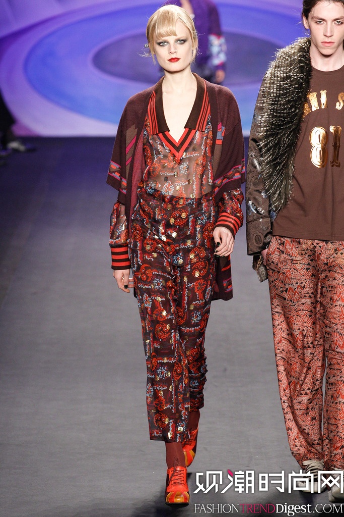 Anna Sui 2014ﶬŦԼʱװŮװ㳡ͼƬ