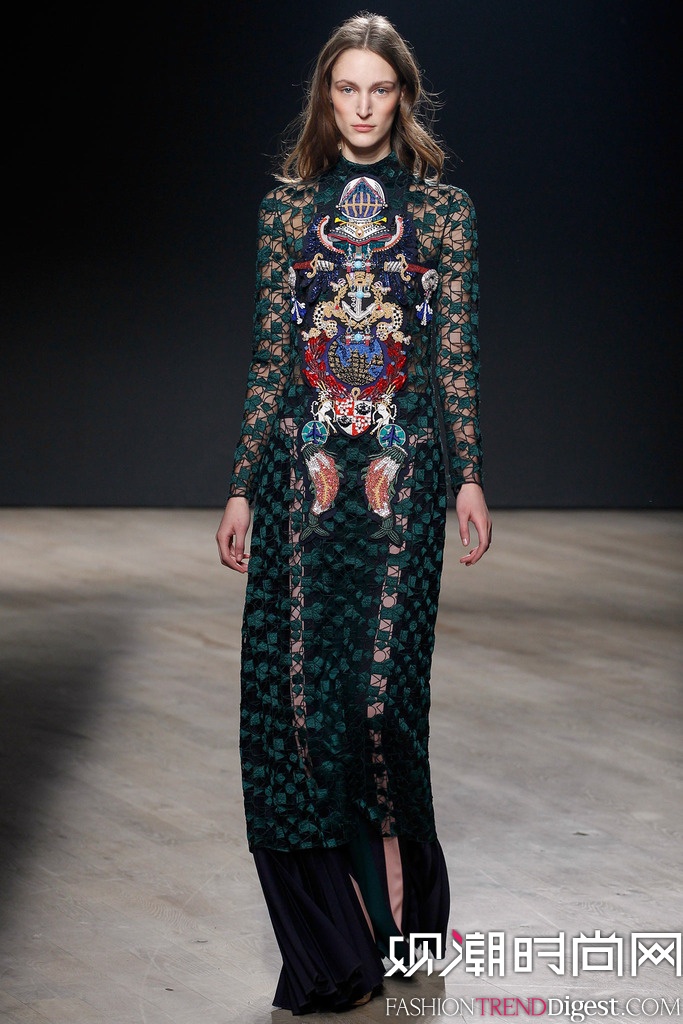 Mary Katrantzou 2014ﶬ׶ʱװŮװ㳡ͼƬ