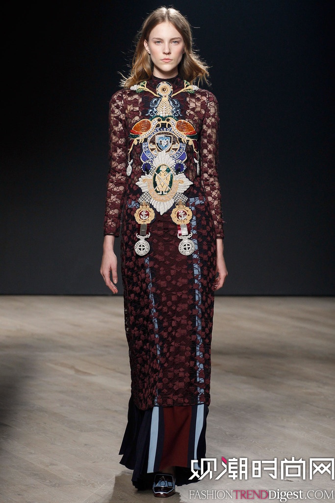 Mary Katrantzou 2014ﶬ׶ʱװŮװ㳡ͼƬ