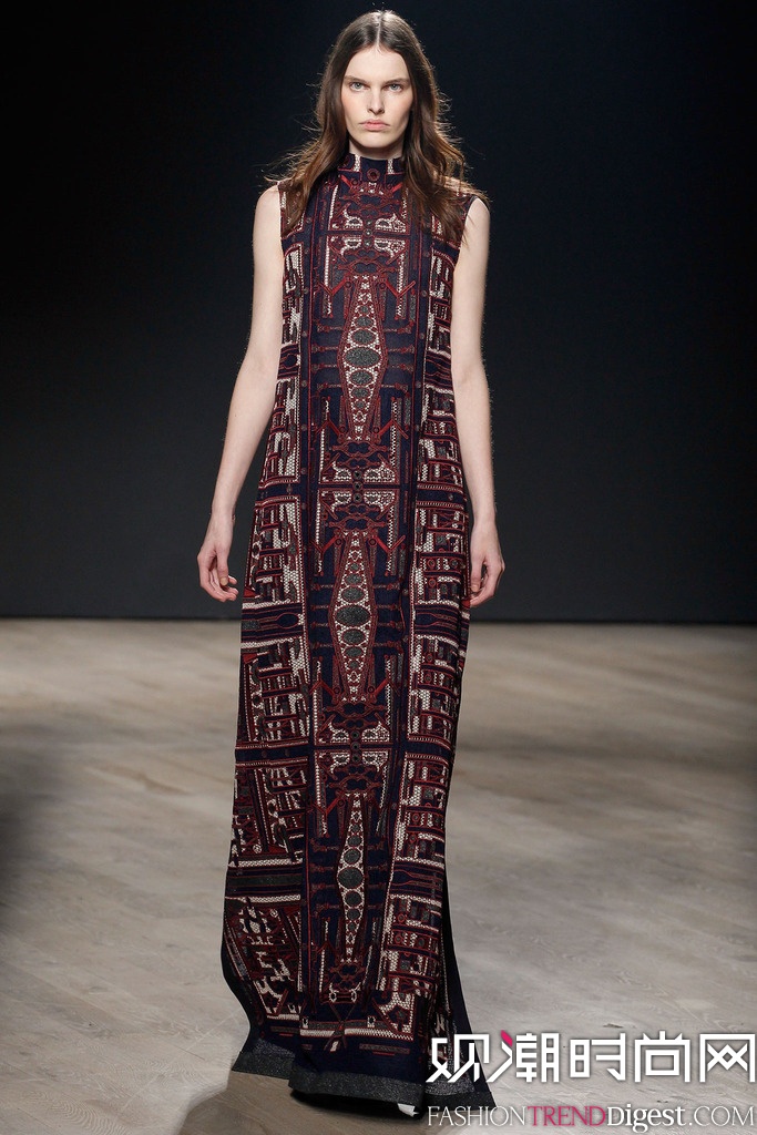 Mary Katrantzou 2014ﶬ׶ʱװŮװ㳡ͼƬ