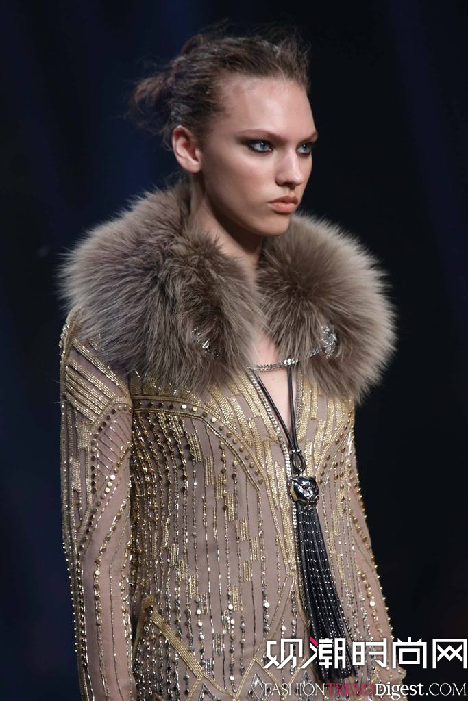 Roberto Cavalli 2014�ﶬ����ʱװ��Ůװ�㳡����ͼƬ