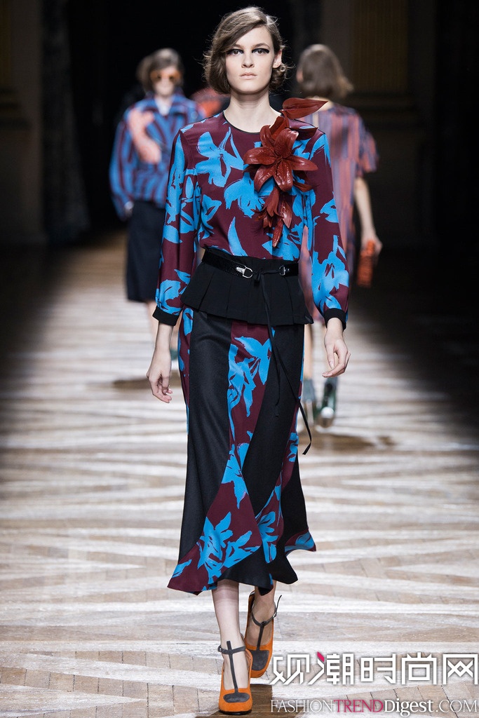 Dries Van Noten  2014ﶬ׶ʱװŮװ㳡ͼƬ