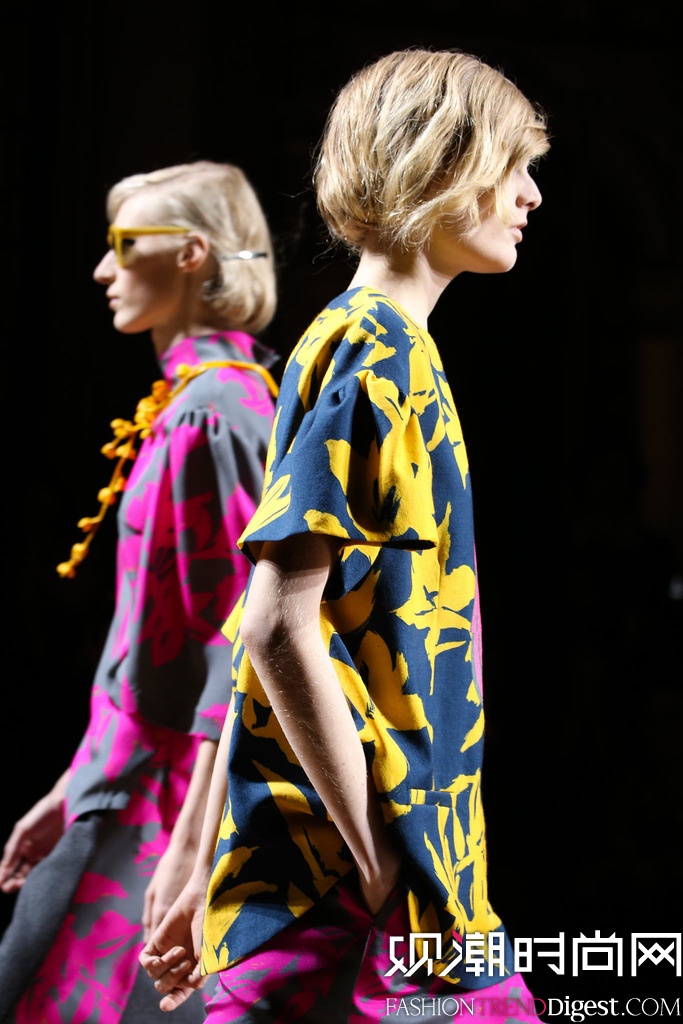 Dries Van Noten  2014�ﶬ�׶�ʱװ��Ůװ�㳡����ͼƬ